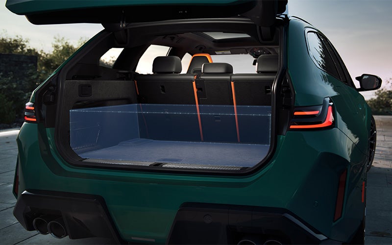 The BMW M5 Touring’s cargo space. | BMW of Morristown in Morristown NJ