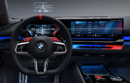 The BMW head-up display. | BMW of Morristown in Morristown NJ