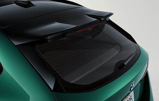 The BMW M5 Touring’s black spoiler. | BMW of Morristown in Morristown NJ