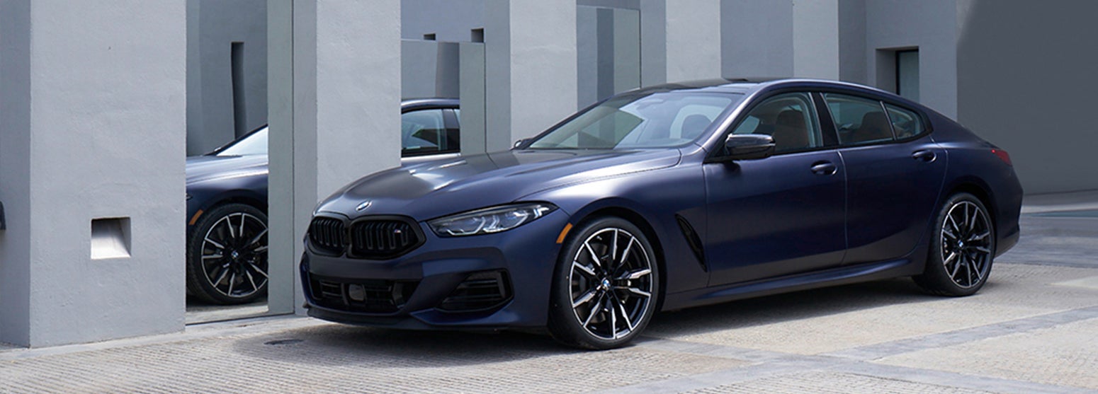 8 Series parked in industrial setting | BMW of Morristown in Morristown NJ