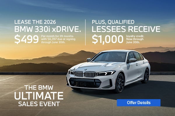 Lease BMW 3 Series in Morristown NJ