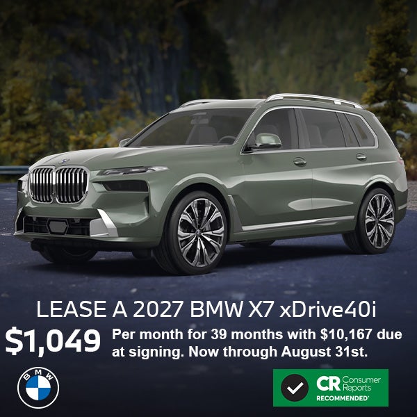 Lease a 2026 BMW X7 xDrive40i
