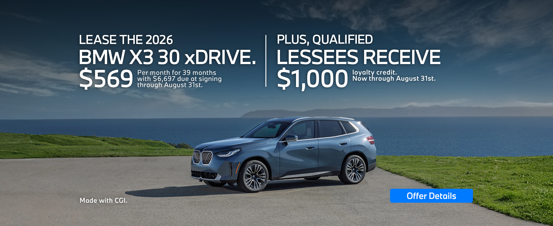 BMW X3 Lease NJ