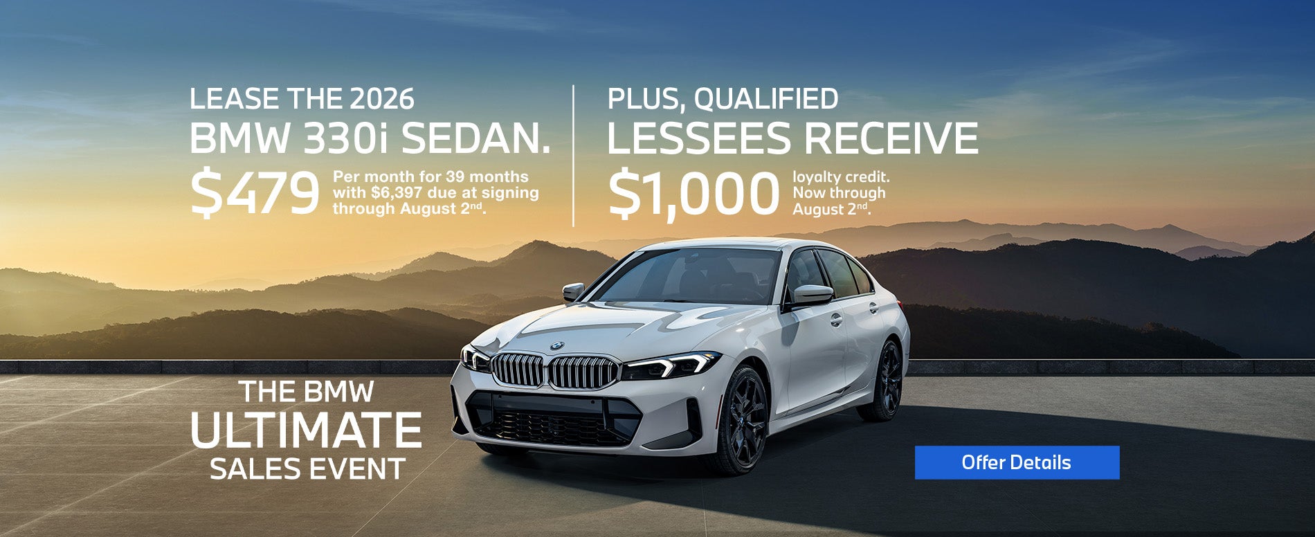 Low Lease BMW 330i in Morristown NJ