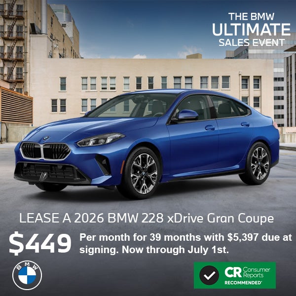 Lease a 2026 BMW 228i xDrive Gran Coupe