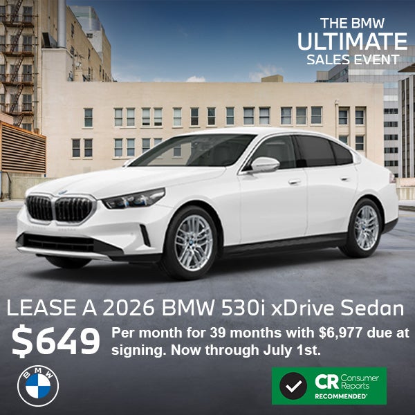 Lease a 2026 BMW 530i xDrive Sedan