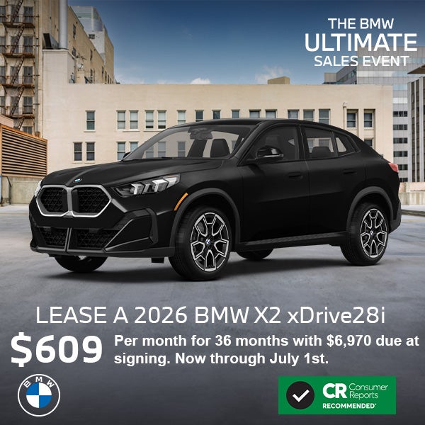 Lease a 2026 BMW X2 xDrive28i
