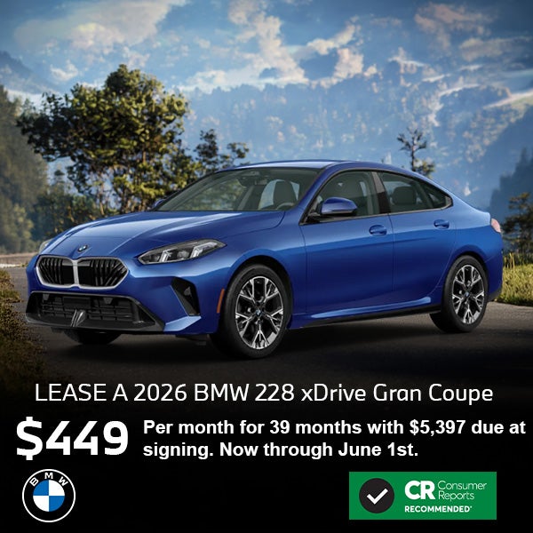 Lease a 2026 BMW 228i xDrive Gran Coupe