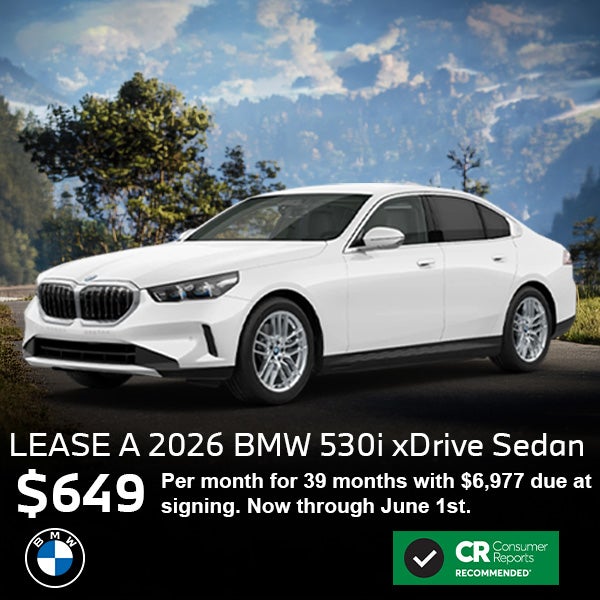 Lease a 2026 BMW 530i xDrive Sedan