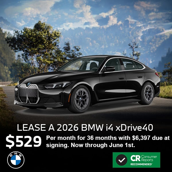 Lease a 2026 BMW i4 xDrive40