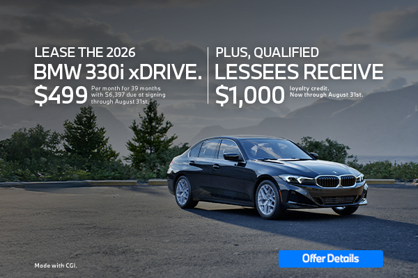 BMW 330i Lease NJ