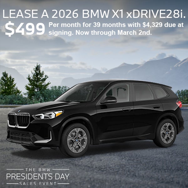 Lease a 2026 BMW X1 xDrive28i