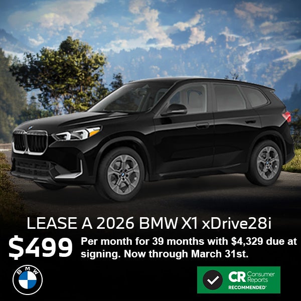Lease a 2026 BMW X1 xDrive28i