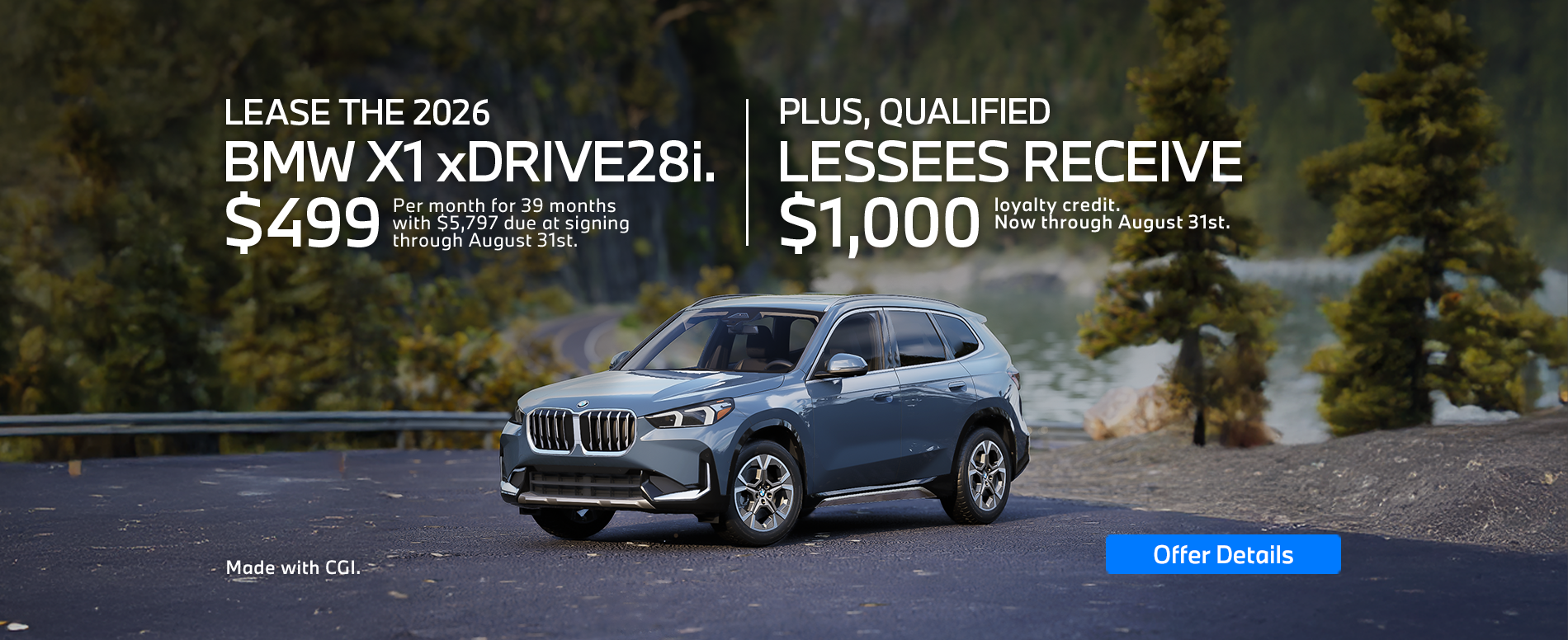 BMW X3 Lease NJ